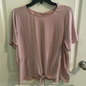 Light dusty pink blouse size M